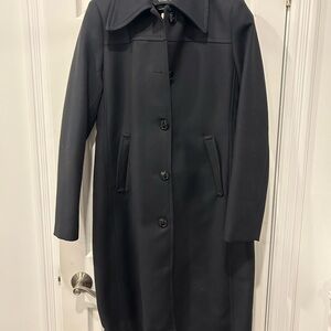 Mango navy long Coat